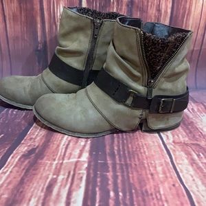 Jelly pop ankle boots! Cute details size 10 very little wear